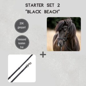 Starter Set 2 "Black Beach" Epona dein Shop für Islandpferdezubehör